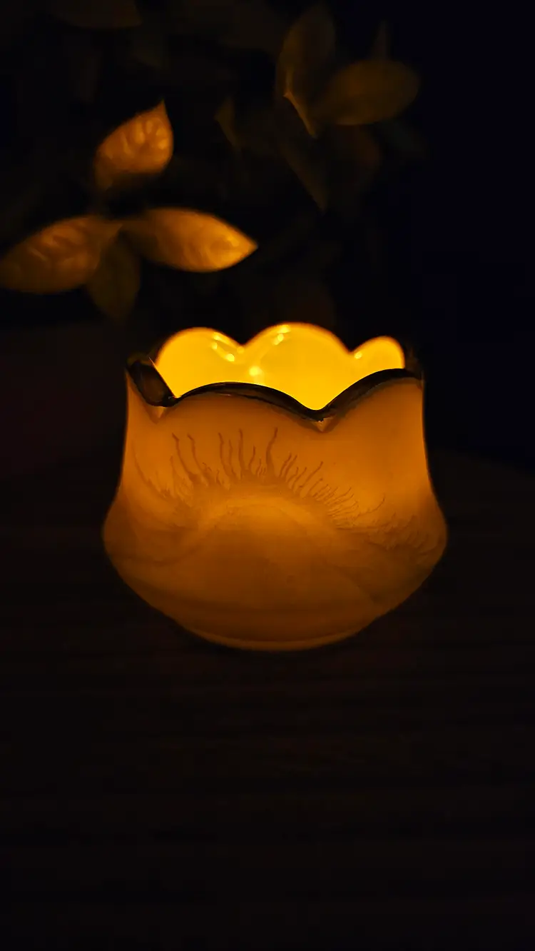 Cherish Porcelain Votive Candle Holder Sorrento BC