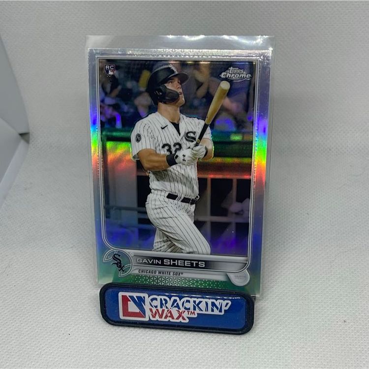 2022 Topps Chrome Refractor Gavin Sheets Rookie Chicago White Sox 