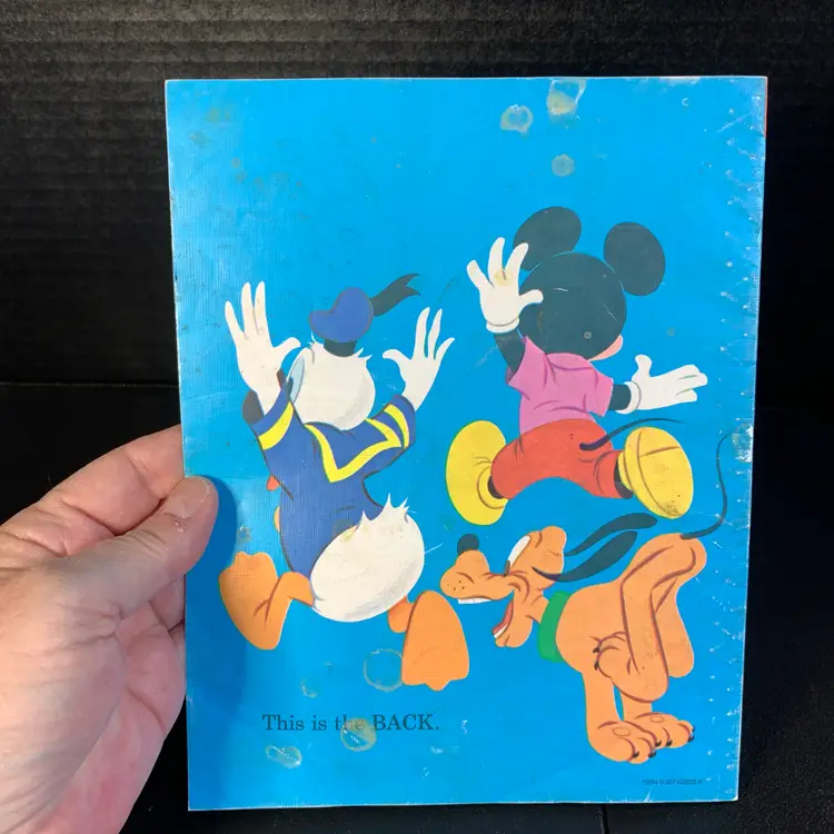 Vintage Mickey Mouse Book