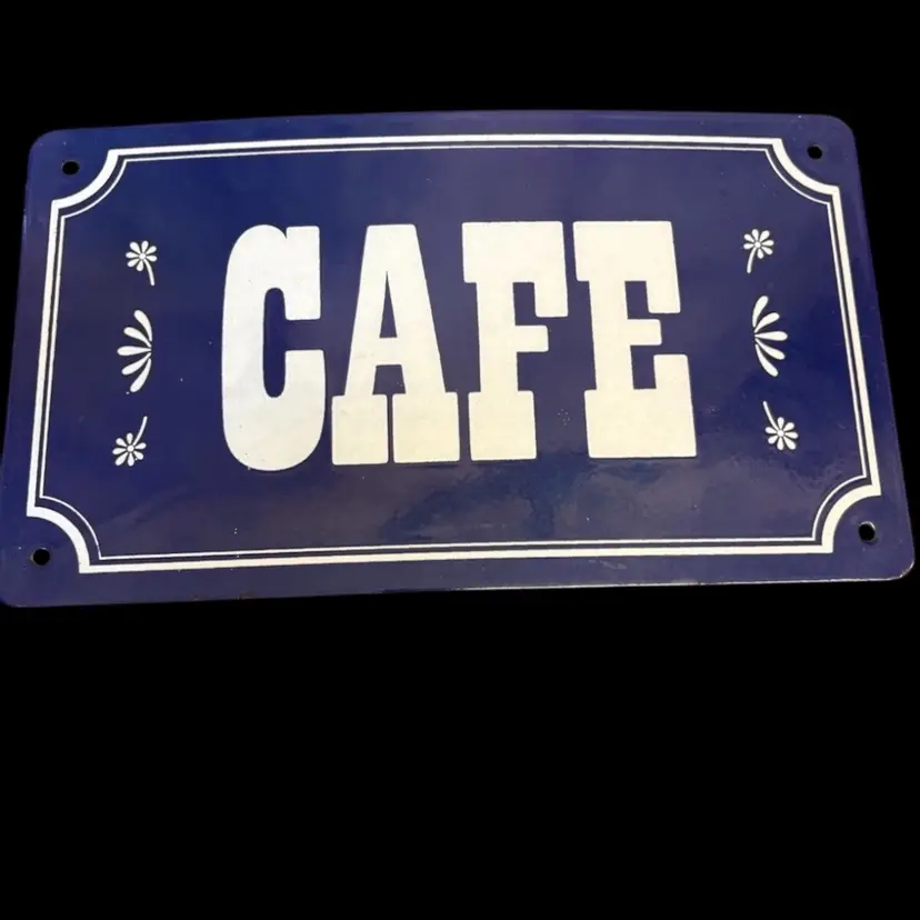 27 Cafe Sign