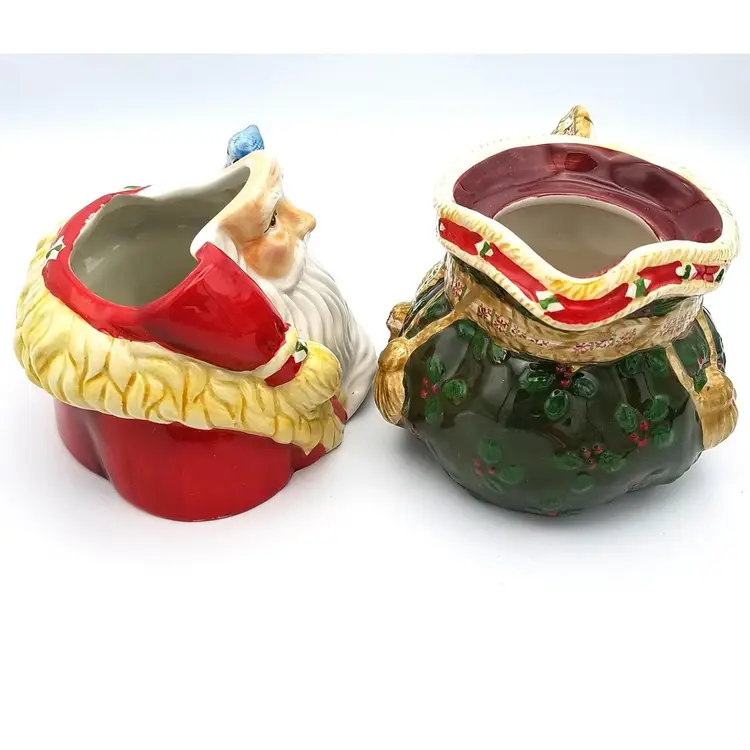 Studio Nova "Woodland Holly Santa" Creamer Set JAO15 Christmas