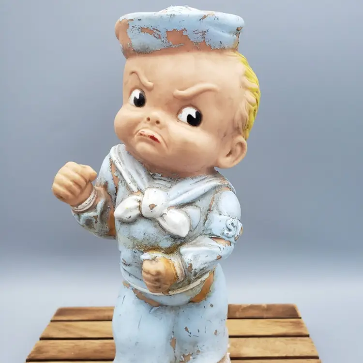 Stahlwood ‘Spunky’ Sailor Rubber Squeak Toy