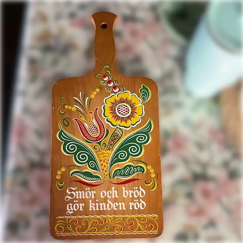 Sale! Vintage Berggren Cheese/cutting Board