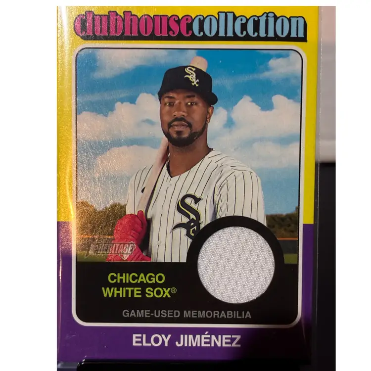 Eloy Jiminez
Chicago White Sox
Heritage Relic