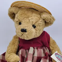 Vtg Ganz Cottage Bear 1996