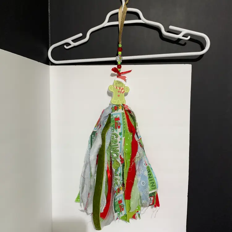 Wood Grinch Tassel Made By Me #2
