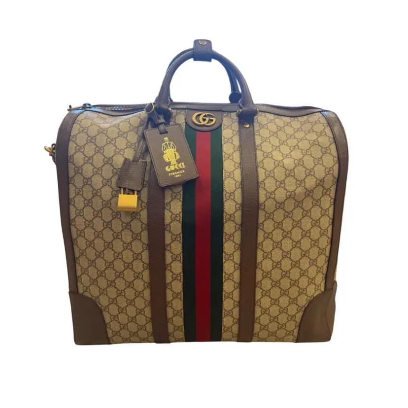 Gucci Savoy Supreme Canvas Duffle
