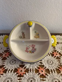 Vintage Children’s Warming Dish
