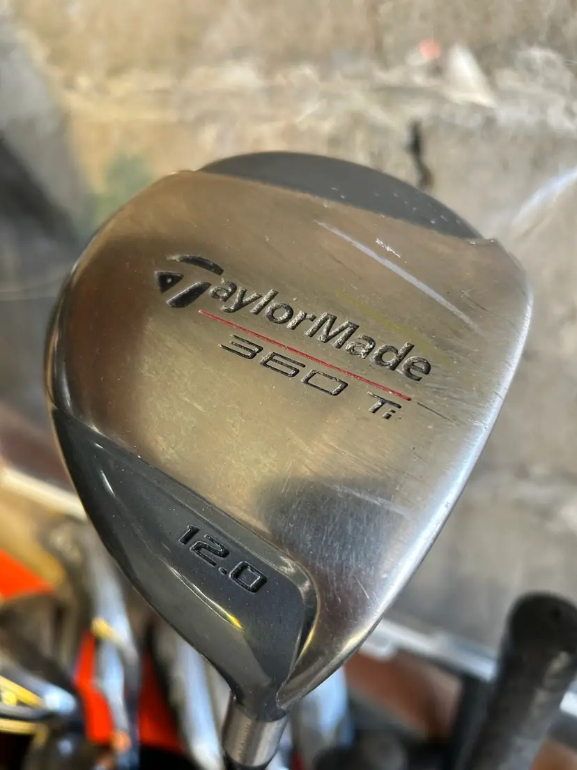 Ladies Taylormade Golf 360 Ti Driver / 12 Degree / Ladies Flex Taylormade Bubble 60