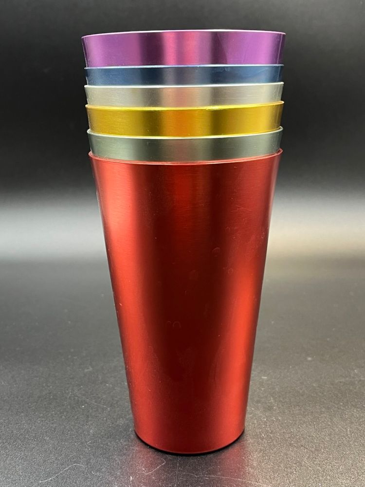 (6)Aluminum Tumblers-reproduced