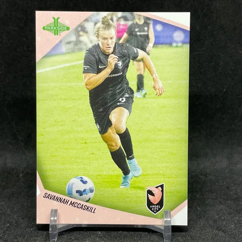 Savannah McCaskill 2022 1st ANGEL CITY Team Set Soccer Card Limited /2022