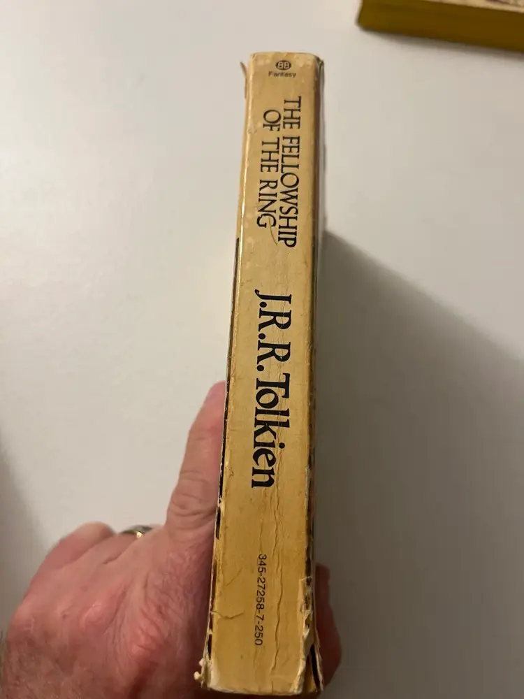 The Fellowship of the Ring – J.R.R. Tolkien – Ballantine Paperback 1978 Printing