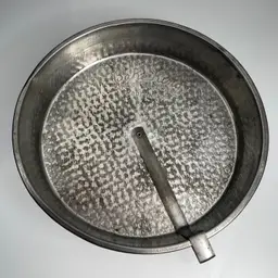 Bake King of Bakeware 8" Round Cake Pan w Easy Release Slider Textured Vintage