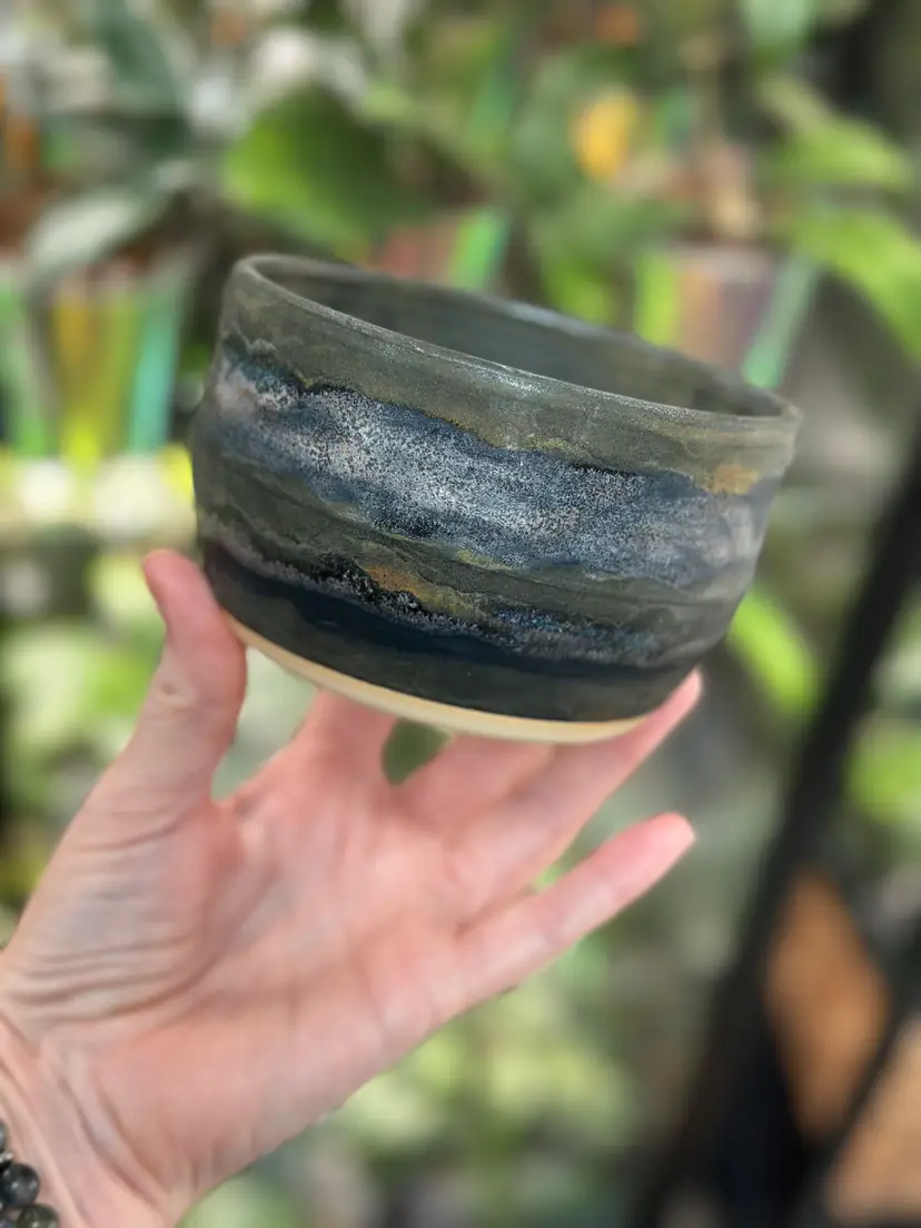 #05 Handmade pot, no drainage 4.25 inch