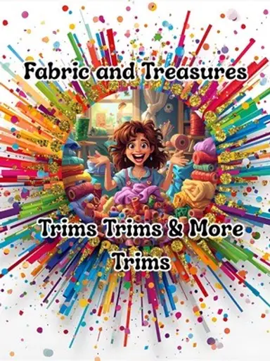 So Many New Fabrics + Trims For Scrapbooks Arts Sewing Crafts 