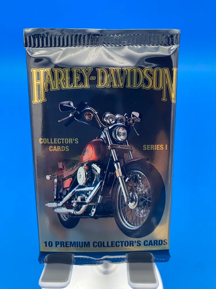 Harley-Davidson 10 Premium Collector's Trading Card Pack Seies 1 - Sealed 1992