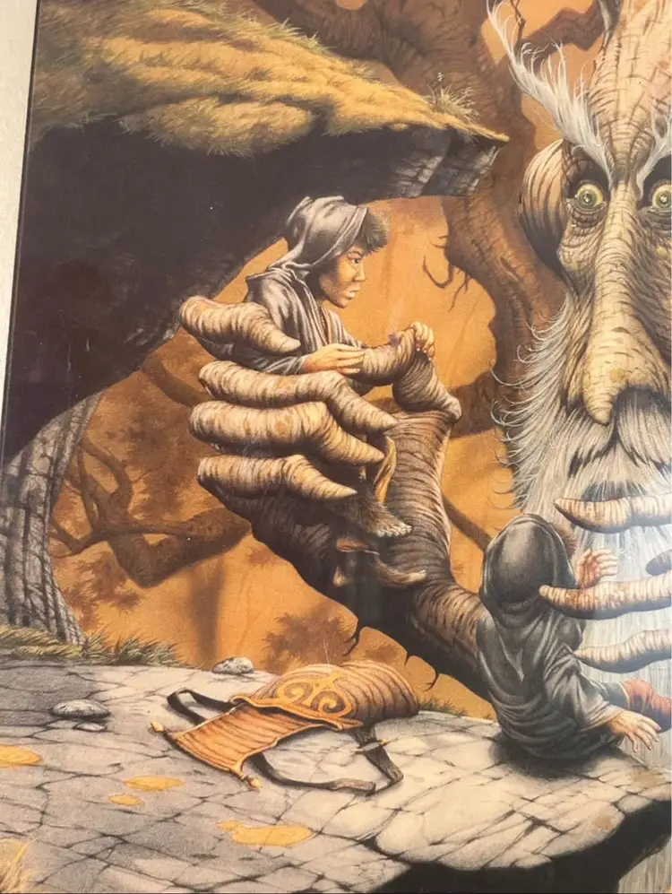 24 x 36 Rodney Matthew’s ‘Tree Beard’ Giclee Mounted Poster Art