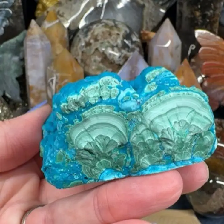 Malachite W/ Chrysocolla 50A