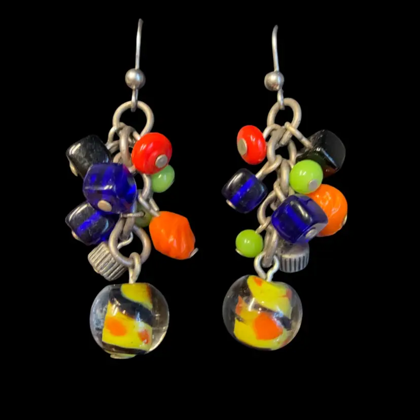 Glass Beads Chacha Earrings