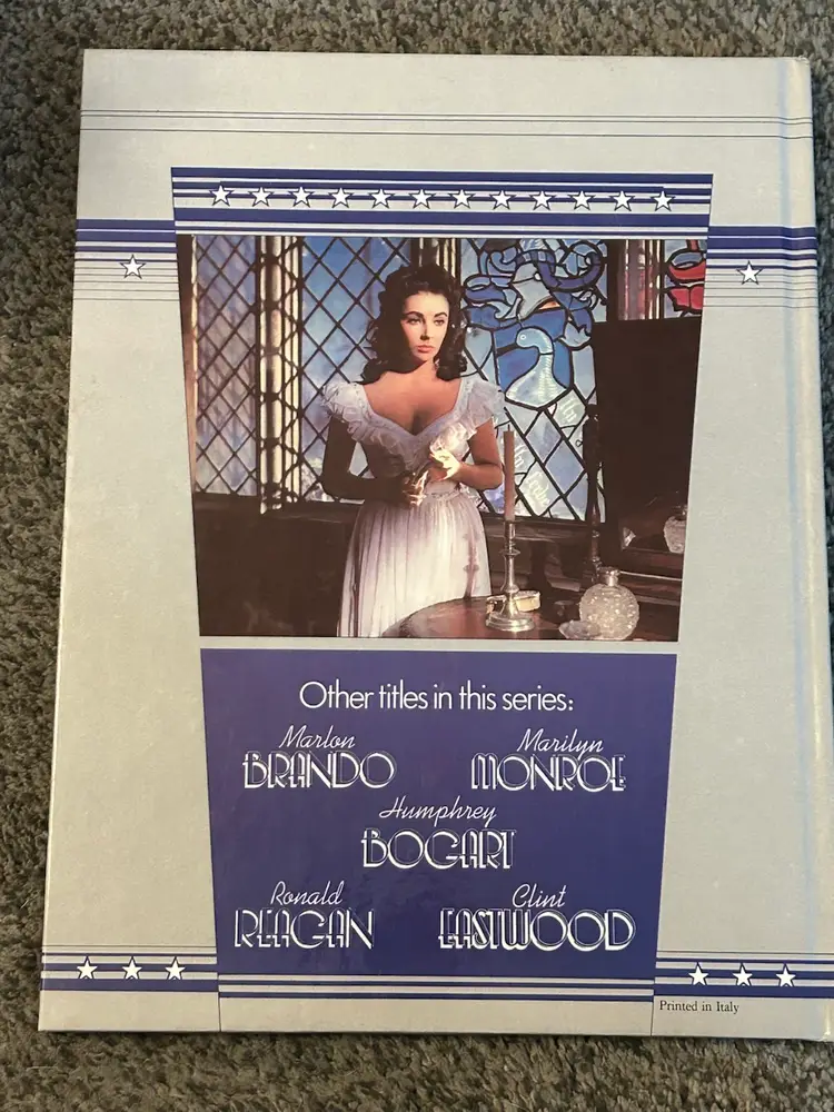 The Screen Greats Elizabeth Taylor 1982