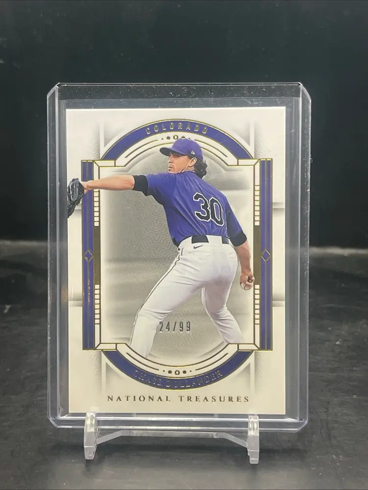 2024 National Treasures Chase Dollander 24/99 Colorado Rockies