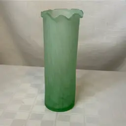 Green Vase, 8”
