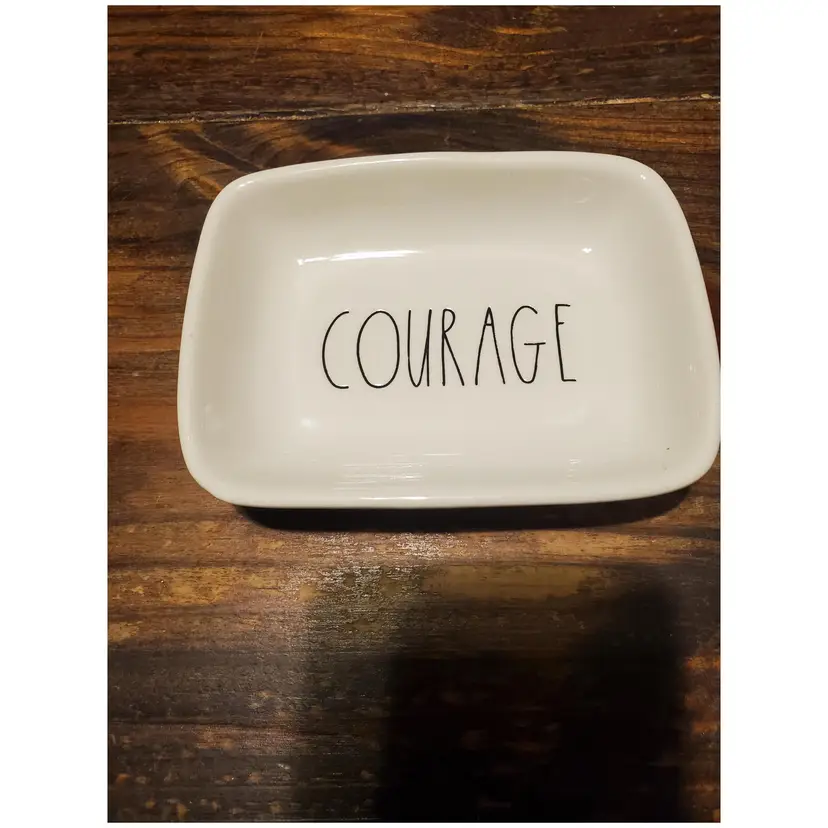 Rae Dunn Courage Trinket Dish