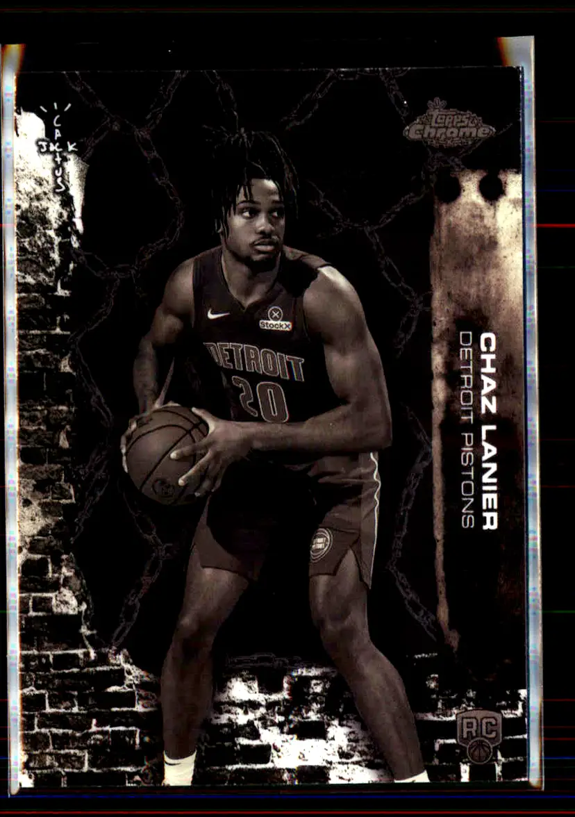 Chaz Lanier 2025-26 Topps Chrome Cactus Jack #98 - (139) - Detroit Pistons