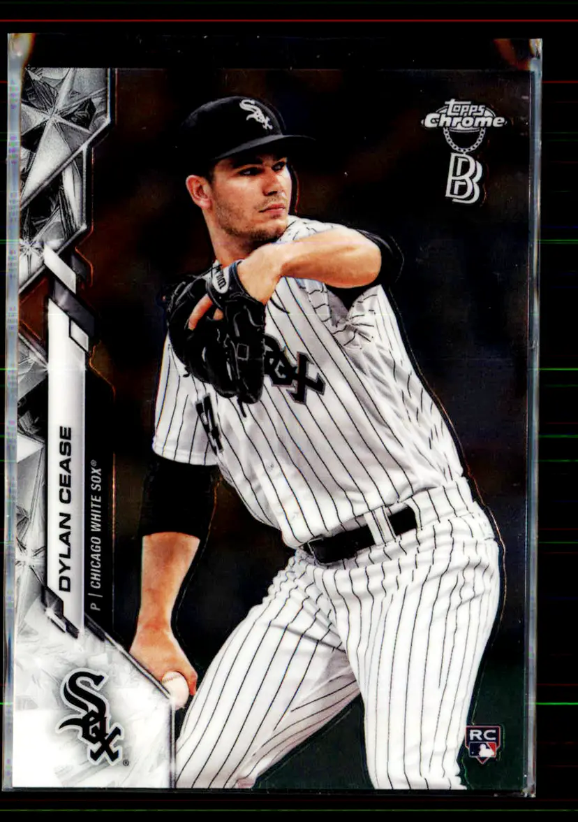 Dylan Cease 2020 Topps Chrome Ben Baller #43 - Chicago White Sox - (150-338)