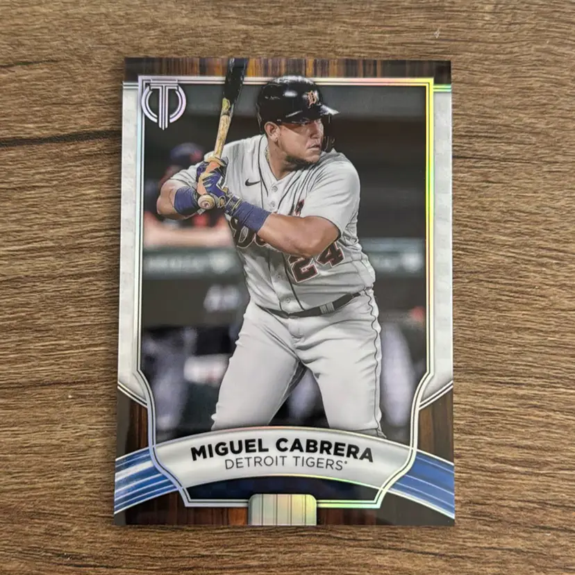 Miguel Cabrera 
2022 Topps Tribute
Detroit Tigers 