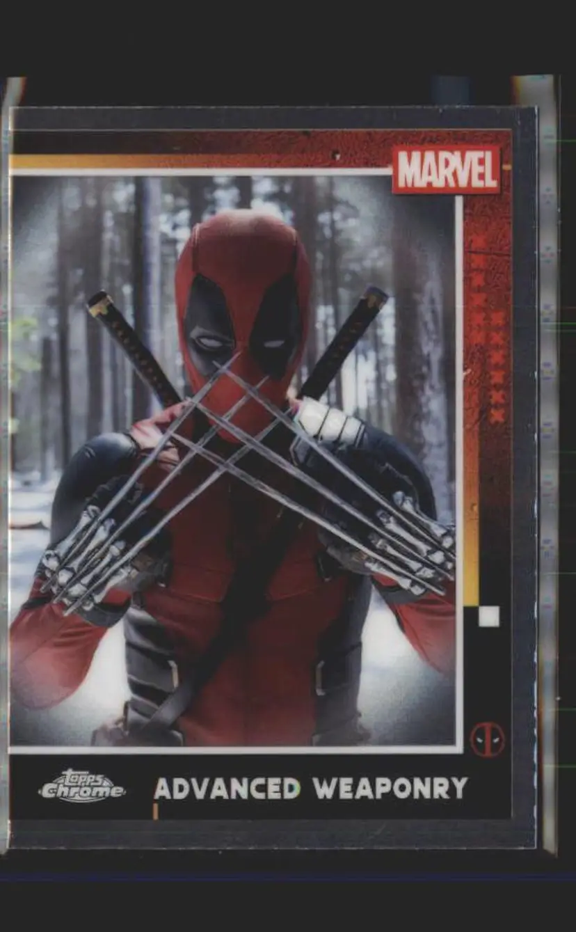Advanced Weaponry 2025 Topps Chrome Marvel Deadpool #54 - (140) -