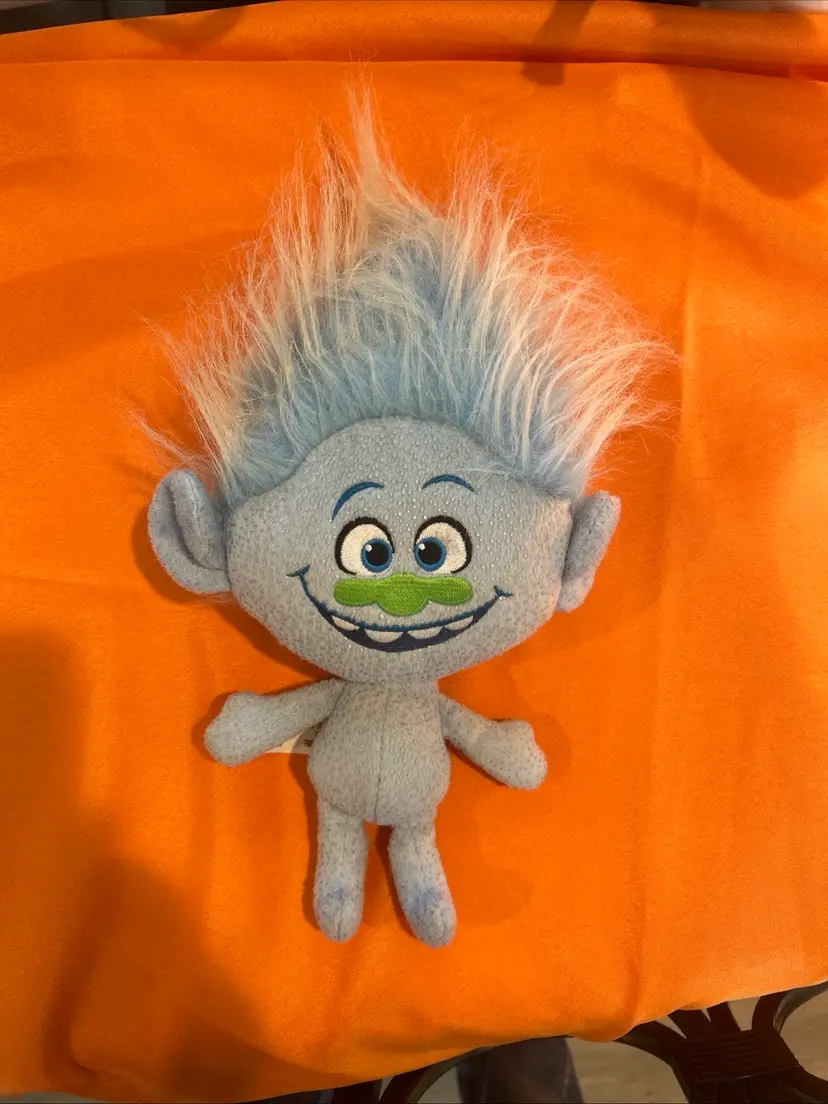2015 DreamWorks Trolls Plush Doll Guy Diamond 12” Stuffed Troll Doll
