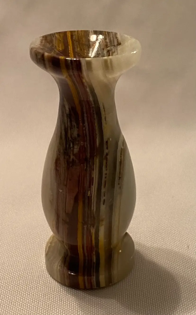Vintage Onyx Vase