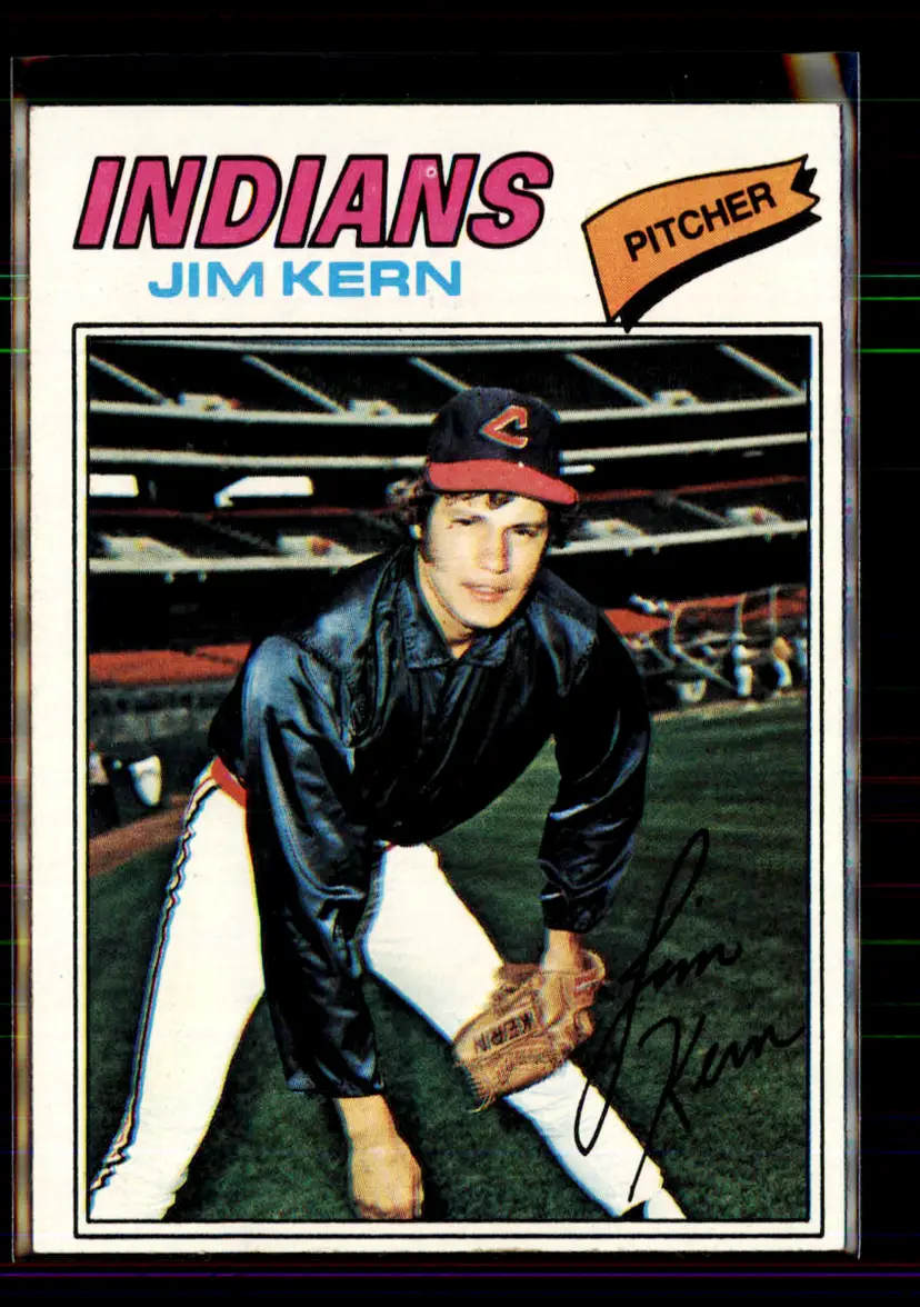 Jim Kern 1977 Topps #41 - (144) - Cleveland Indians