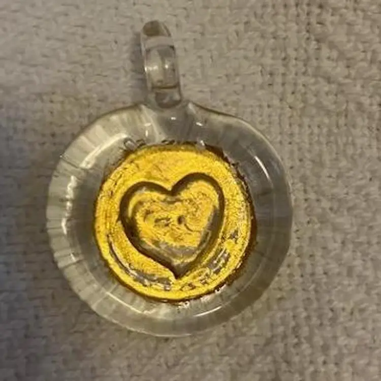 Acrylic Heart Pendant