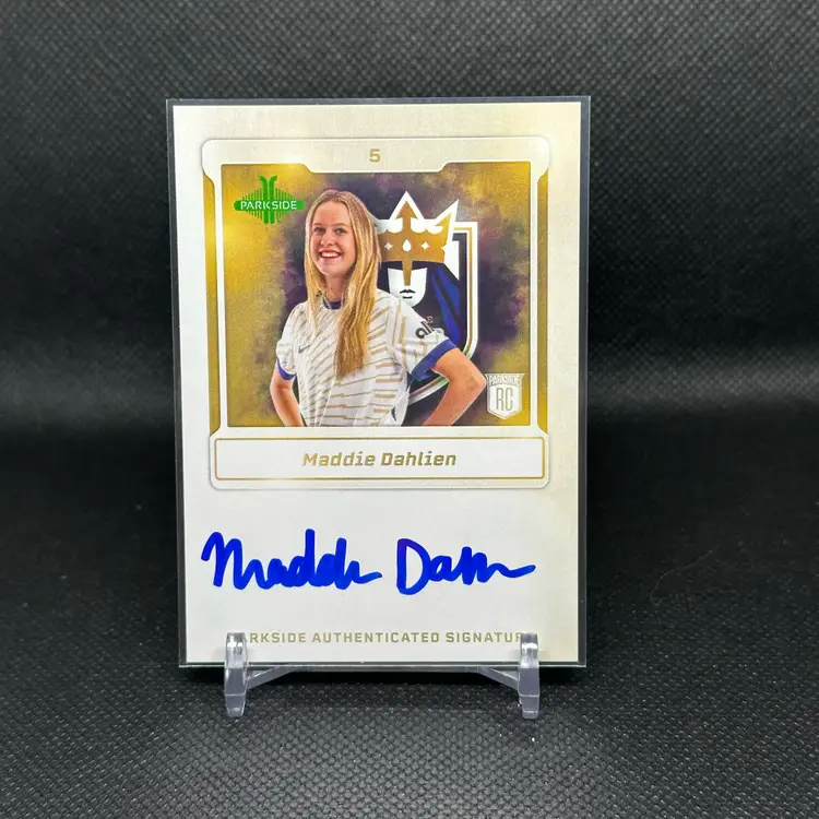 Maddie Dahlien Rookie Auto Seattle Reign - 2025 Parkside Signature Series