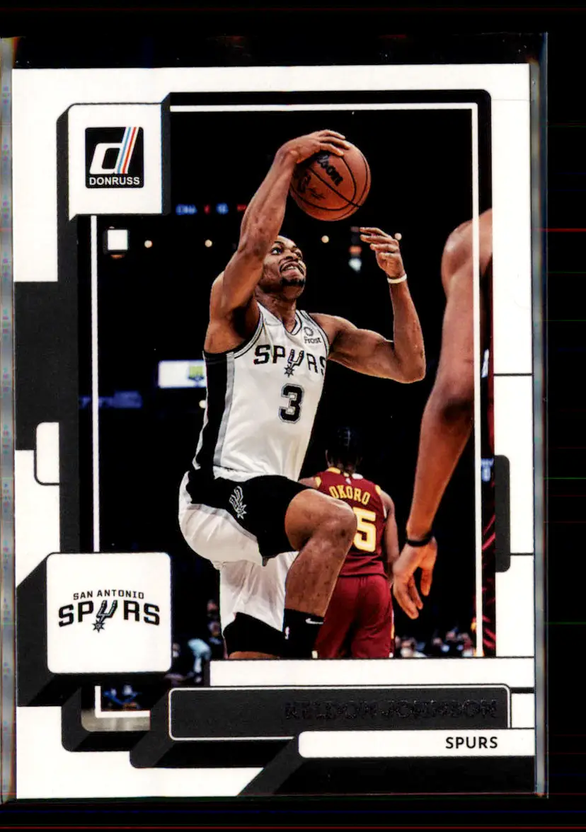 Keldon Johnson 2022-23 Donruss #169 - (2) - San Antonio Spurs