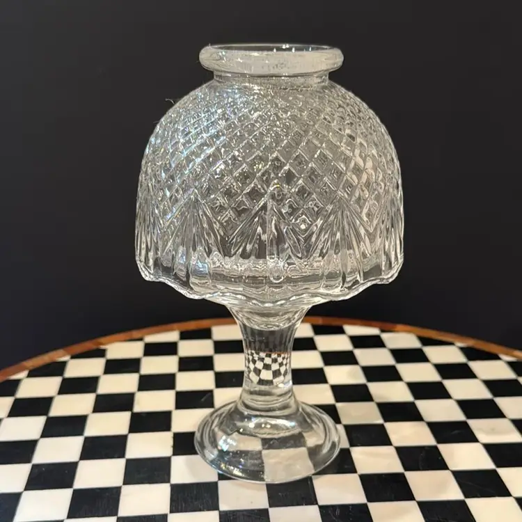 Glass Fairy Lamp Or Candle Holder