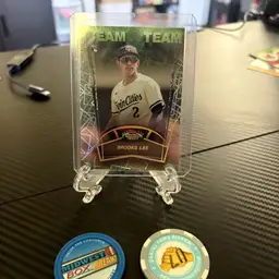 Brooks Lee Topps Stadium Club Beam Team Twins