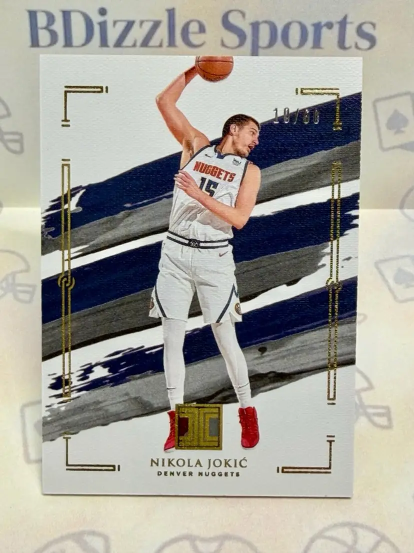2020-21 Panini Impeccable Nikola Jokic Gold #30 SN60
