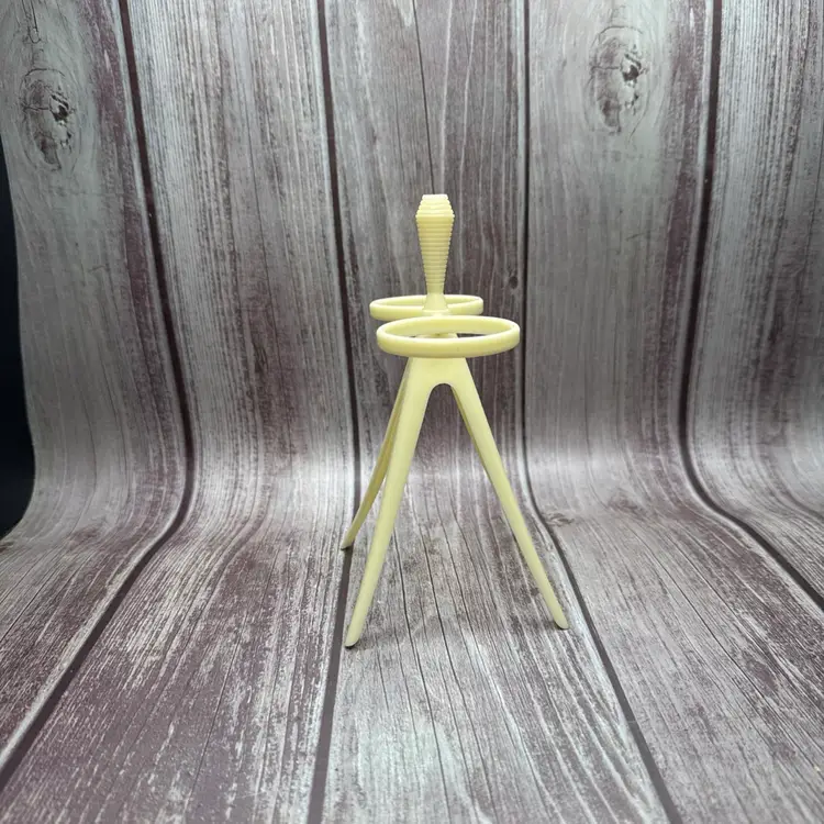 Vintage Tupperware Atomic Midget Salt And Pepper Shaker, Toothpick Holder MCM Plastic Stand ONLY