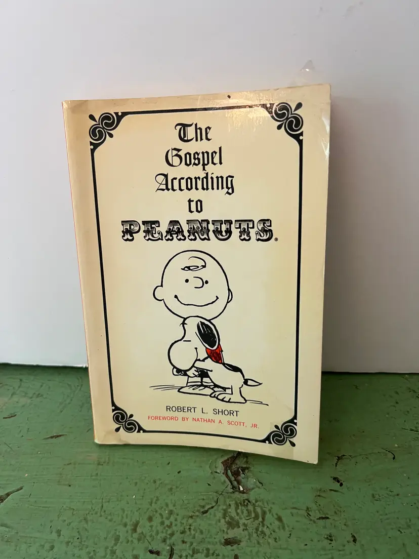 The Gospel According to Peanuts. 1967. Vintage Book- Robert Short