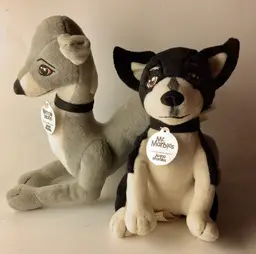 Jenna Marbles Kermit Worm & Mr. Marbles Plush Toys