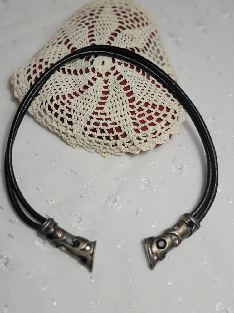 Vintage druid style torque necklace