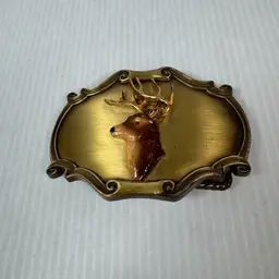Deer Head Belt Buckle