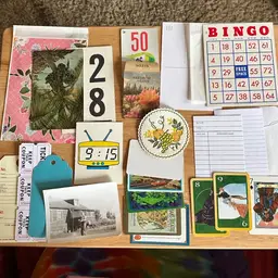 *Junk Journal • Vintage/Antique/New 24 Pc Ephemera Pack LOT H