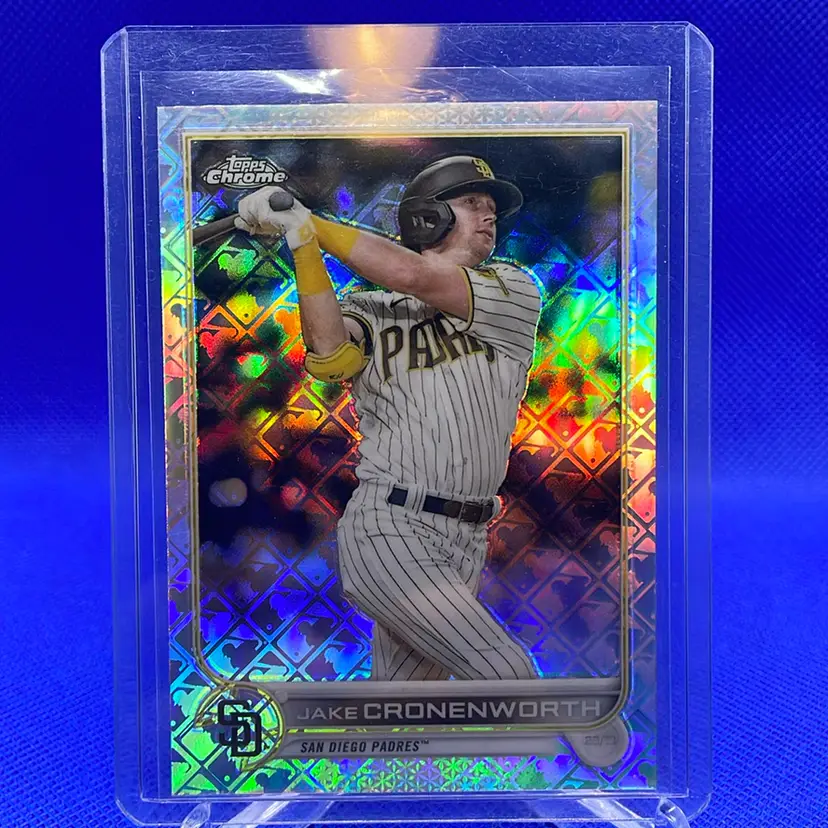 2022 Topps Chrome Logofractor Jake Cronenworth    San Diego Padres