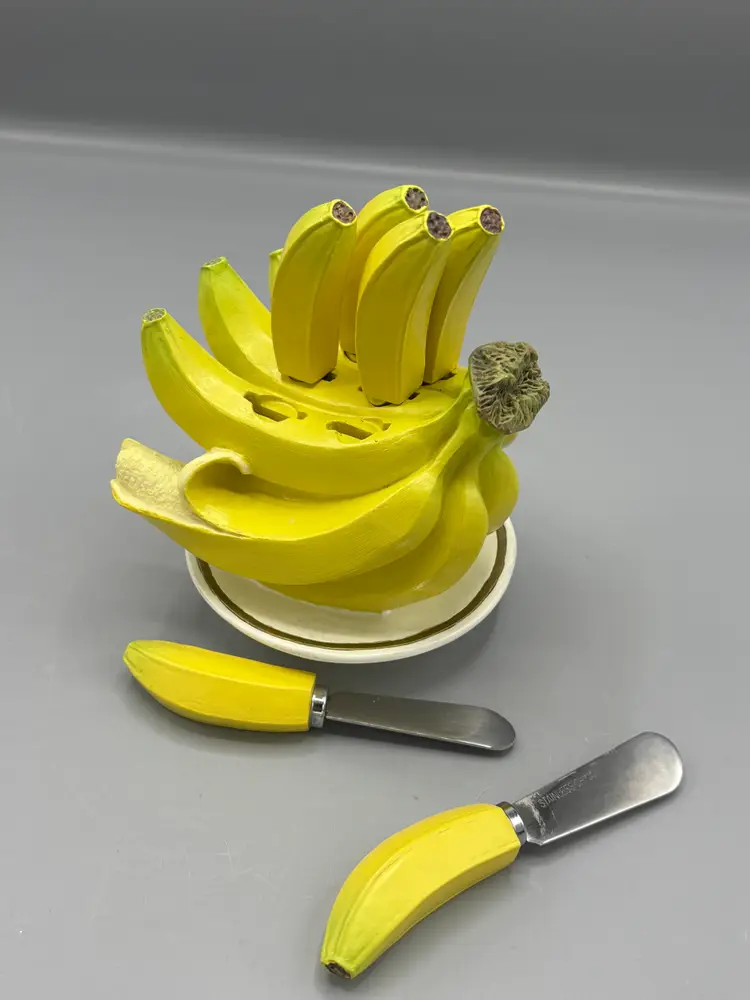 Banana Knife holder in banana
