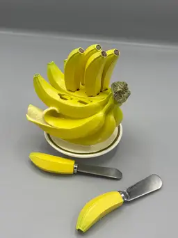 Banana Knife holder in banana