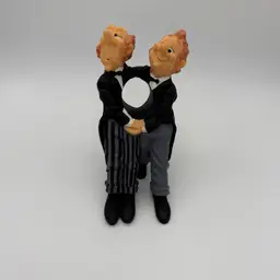 Vintage James The Butler Wine Bottle Holder Bar Kitchen Decor 8”